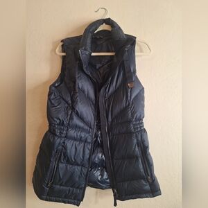 Athleta Women's Navy Puffer Vest